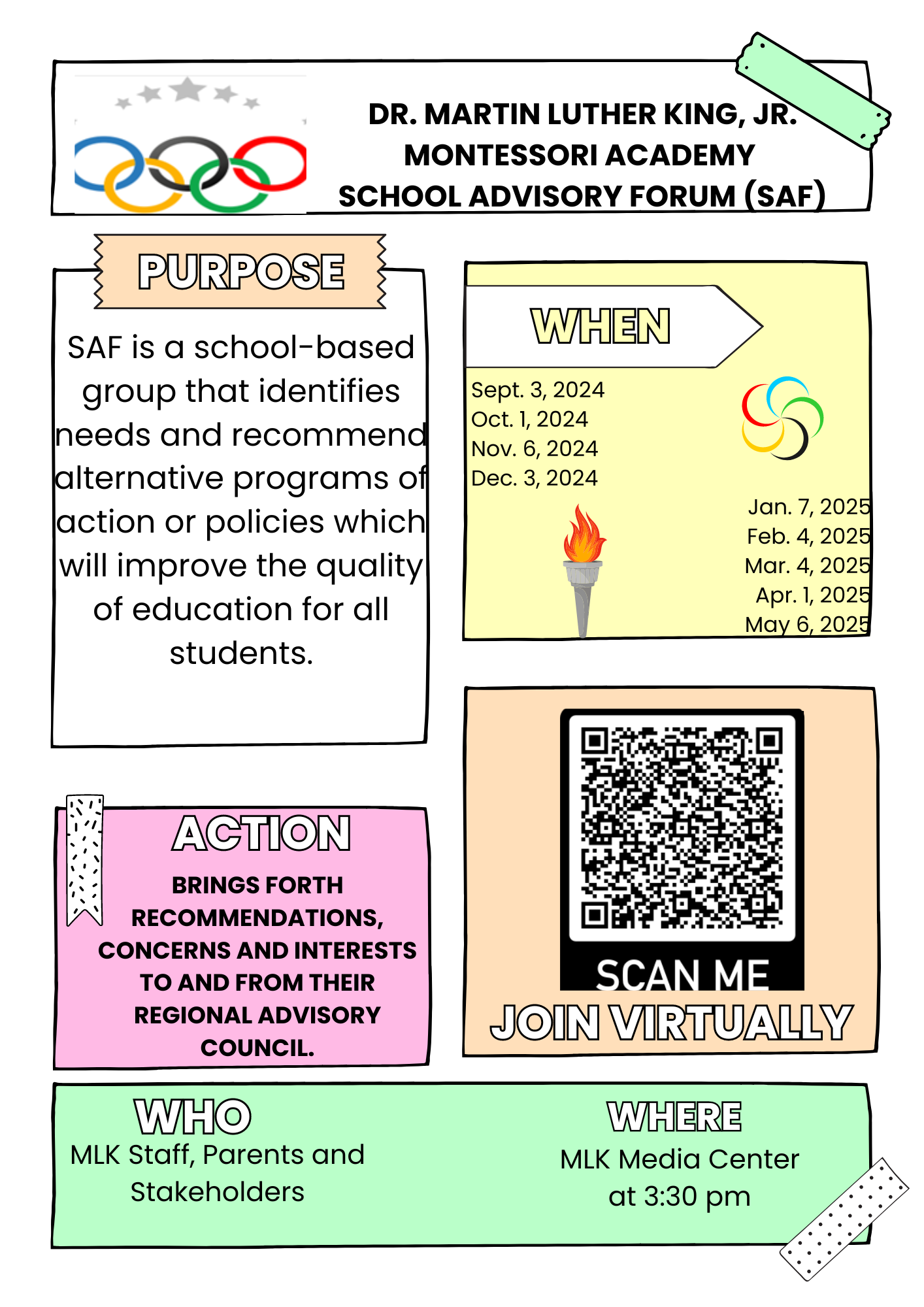  SAF  School Advisory Forum 